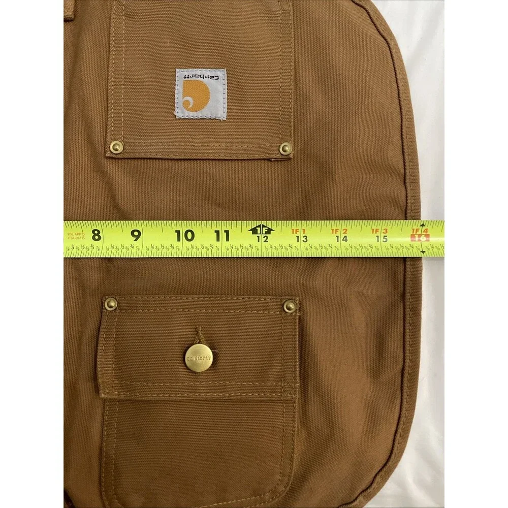Carhartt Dog Coat Medium Brown Insulated Firm Duck Chore Jacket PX0340